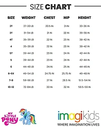 My Little Pony Toddler Girls Zipp Storm Sunny Starscout Izzy Moonbow Pullover Fleece Hoodie & Leggings Outfit Set to Big Kid