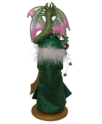 Kurt Adler 18-Inch Hollywood Wizard with Dragon Nutcracker