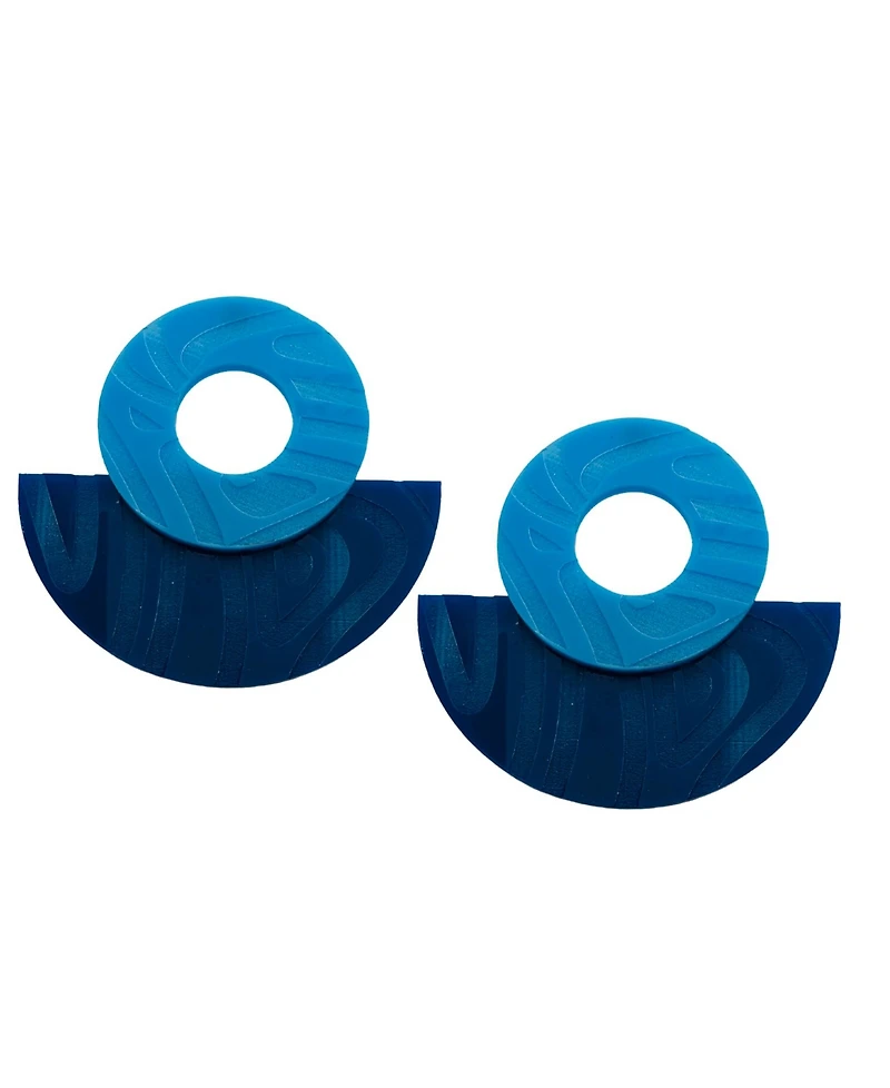 Swanky Designs Half Moon Earrings