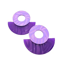 Swanky Designs Half Moon Earrings