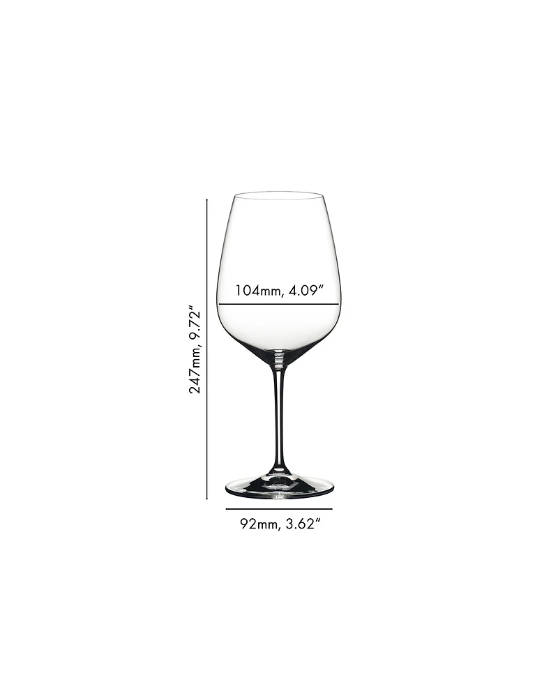 Riedel Extreme Cabernet Glasses, Set of 2