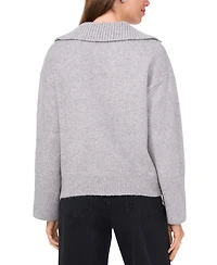 Vince Camuto Women's Wide-Collar Split-Neck Sweater