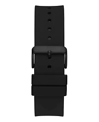 Guess Men's Multi-Function Black Silicone Watch 48mm