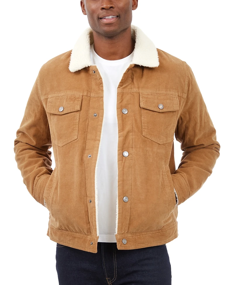 Lucky Brand Men's Corduroy Trucker Jacket