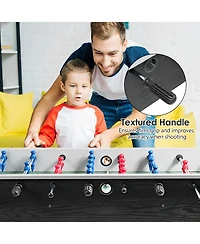 Skonyon 48 Inch Competition Sized Home Recreation Wooden Foosball Table