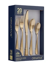Ornative Percival 20 Piece Flatware Set, Service for 4