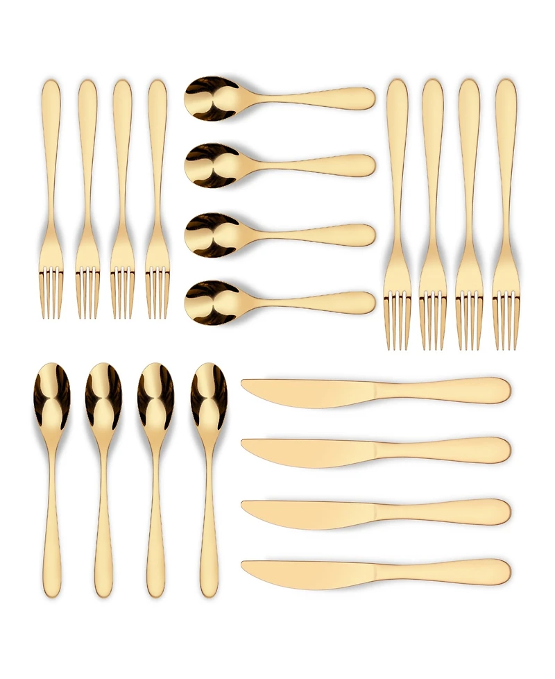 Ornative Percival 20 Piece Flatware Set, Service for 4