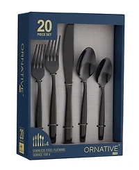 Ornative Amias 20 Piece Flatware Set