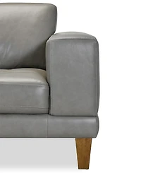 Niebee 52" Leather Chair, Created for Macy's