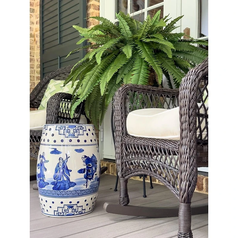 Slickblue 48" Boston Ferns – Set of 2 Lush Plants for Stylish Home Decor