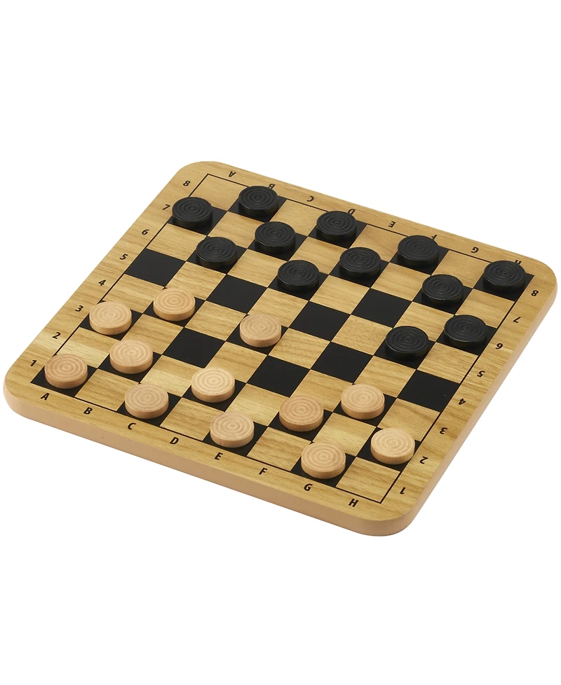 Pavillion Wooden Chess & Checkers Set Game, Created for You by Toys R Us