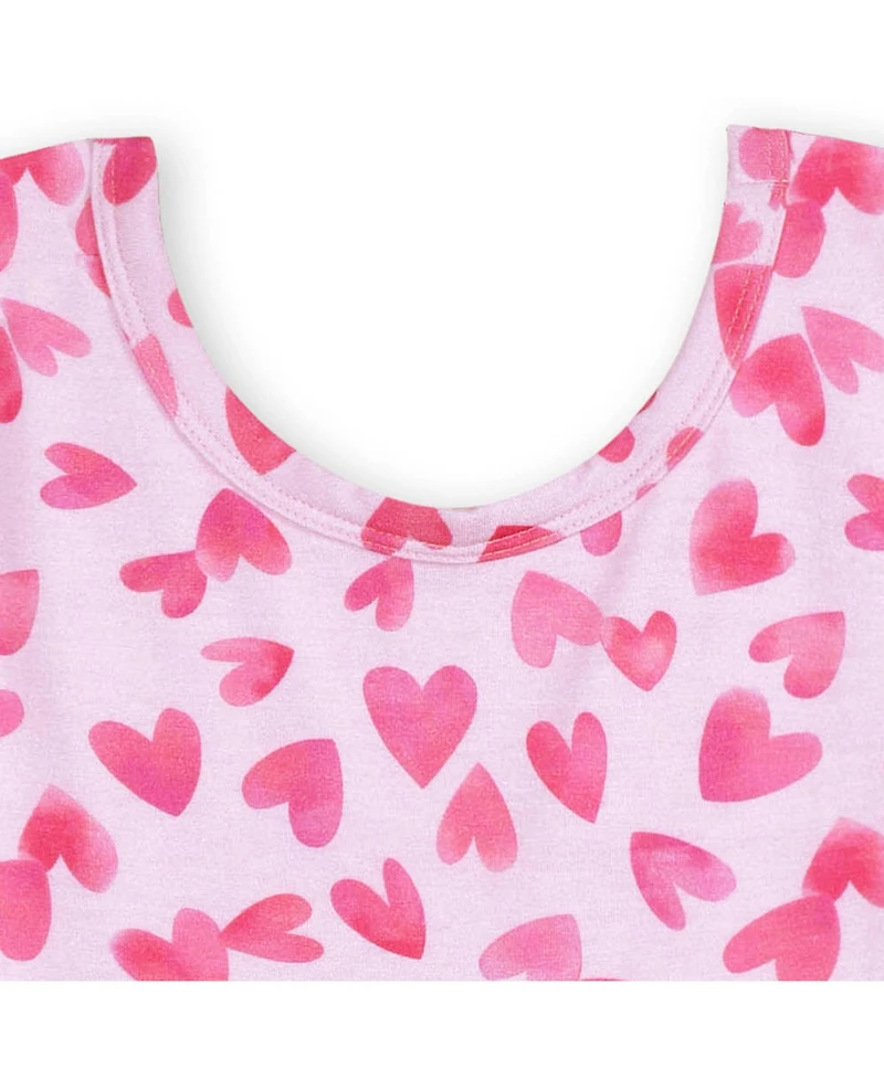 Gerber Baby Girls Midnight Floral Short Sleeve Twirl Dress