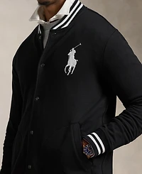 Polo Ralph Lauren Men's Big & Tall Big Pony Fleece Baseball Jacket