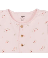 Gerber Toddler Girls Tunics and Leggings Set, 3-Piece