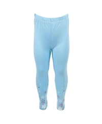 Frozen Girls Princess Moana Mermaid Floral T-Shirt and Leggings Outfit Set to