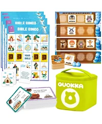 Quokka 2X Set Bible Games for Kids 4-6 - Bible Bingo, Noah Ark Toy