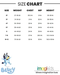 Bluey Toddler Girls Cami Matching Family Dress