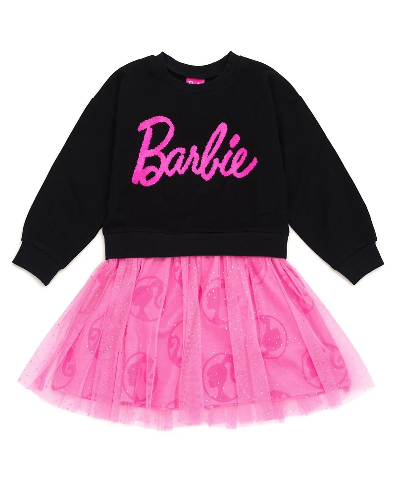 Barbie Toddler Girls French Terry Dress to