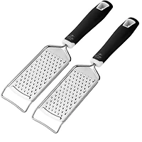 2 Pack Professional Cheese Grater Stainless Steel
