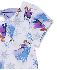 Frozen Toddler Girls Disney Elsa Princess Anna Olaf Christmas Skater Dress to
