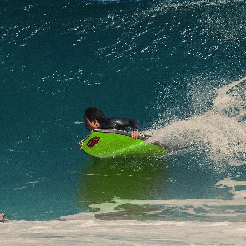 42" Bodyboard with Zero-g Polypro Core, Surlyn Slick & Tru-Flex Mesh for Beach Surfing