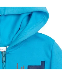 Thomas & Friends Boys Fleece Zip Up Hoodie to