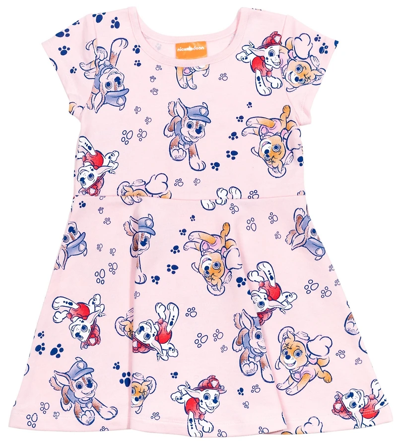 Paw Patrol Toddler Girls Skater Dress and Scrunchie