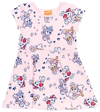 Paw Patrol Toddler Girls Skater Dress and Scrunchie