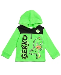 Pj Masks Toddler Boys Fleece Half Zip Hoodie