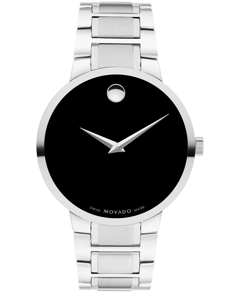 Movado Men's Portfolio Swiss Quartz Stainless Steel Watch 40MM