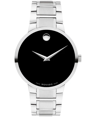 Movado Men's Portfolio Swiss Quartz Stainless Steel Watch 40MM