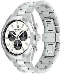 Movado Men's Datron Swiss Quartz Chrono Stainless Steel Watch 41mm