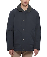 Guess Men's Sherpa Lined Coach Jacket