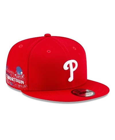Guy Fieri's Flavortown x Mlb Men's Red Philadelphia Phillies 9FIFTY Snapback Hat