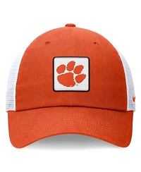 Nike Men's Orange/White Clemson Tigers Primetime Club Trucker Adjustable Hat