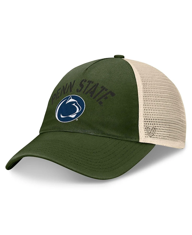 Top of the World Men's Hunter Green Penn State Nittany Lions Oht Military Appreciation Glory Trucker Adjustable Hat