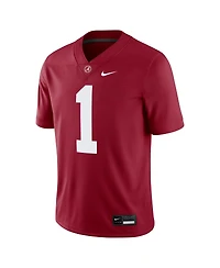 Nike Men's 1 Crimson Alabama Tide Game Jersey