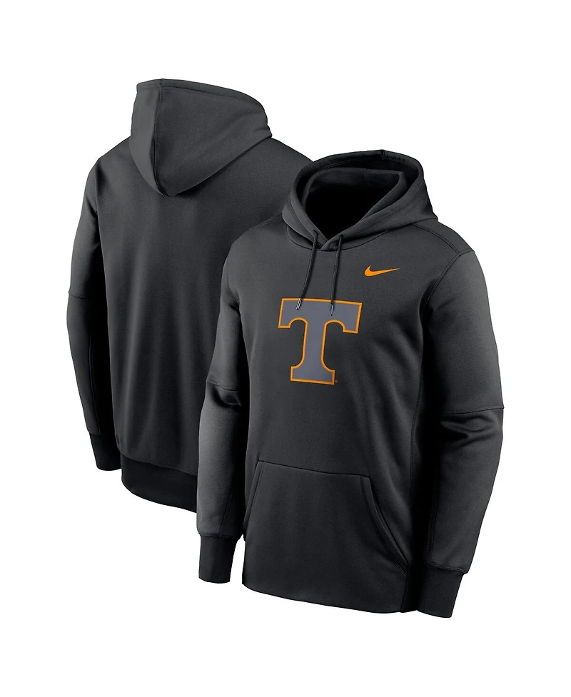 Nike Men's Black Tennessee Volunteers Color Pop Performance Fleece Pullover Hoodie
