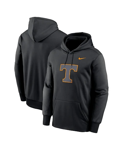 Nike Men's Black Tennessee Volunteers Color Pop Performance Fleece Pullover Hoodie