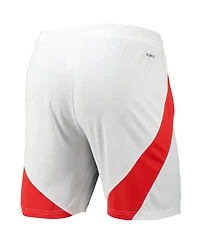 Adidas Men's White Manchester United 2024/25 Home Replica Aeroready Shorts