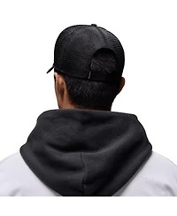 Jordan Men's Black Trucker Rise Adjustable Hat