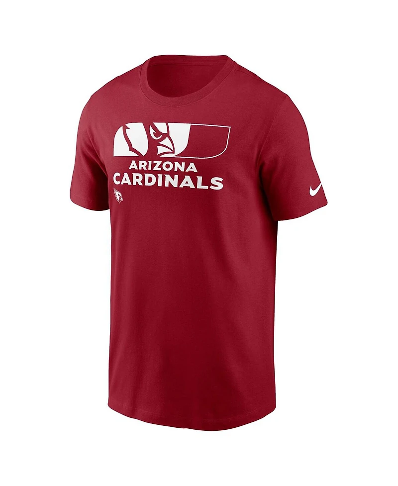 Nike Men's Cardinal Arizona Cardinals Air Essential T-Shirt