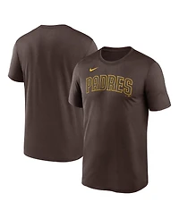 Nike Men's Brown San Diego Padres Fuse Legend T-Shirt