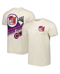 Image One Men's Cream Clemson Tigers Vault Vintage Comfort Color T-Shirt