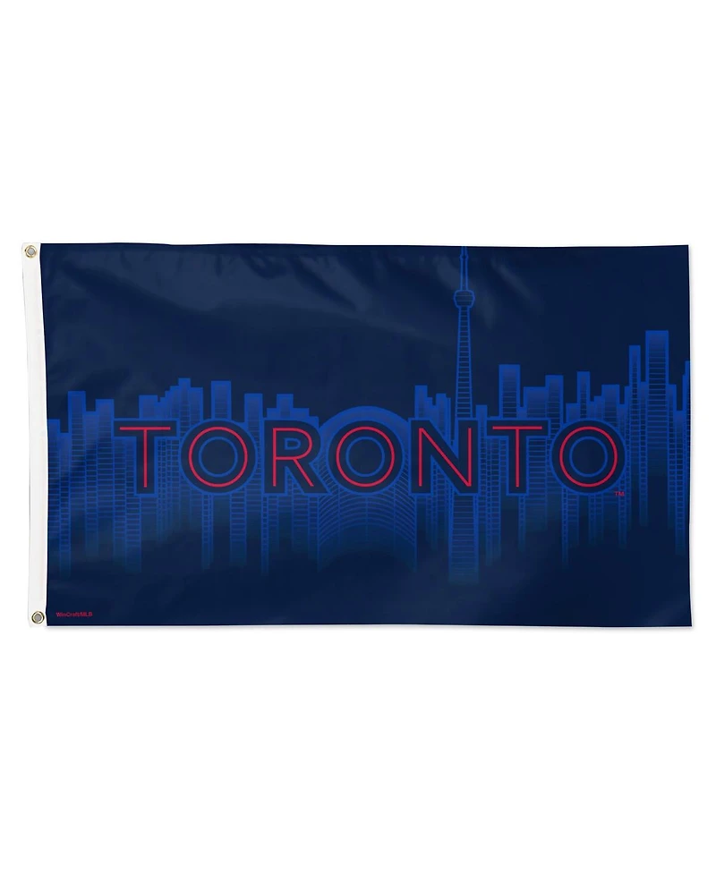 Wincraft Toronto Blue Jays 2024 City Connect 3' x 5' One-Sided Deluxe Flag