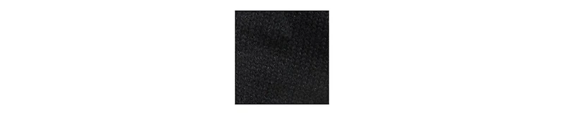 Muk Luks Men's Unisex 2 Layer Knit Glove with Texting Fingers, Black, One Size