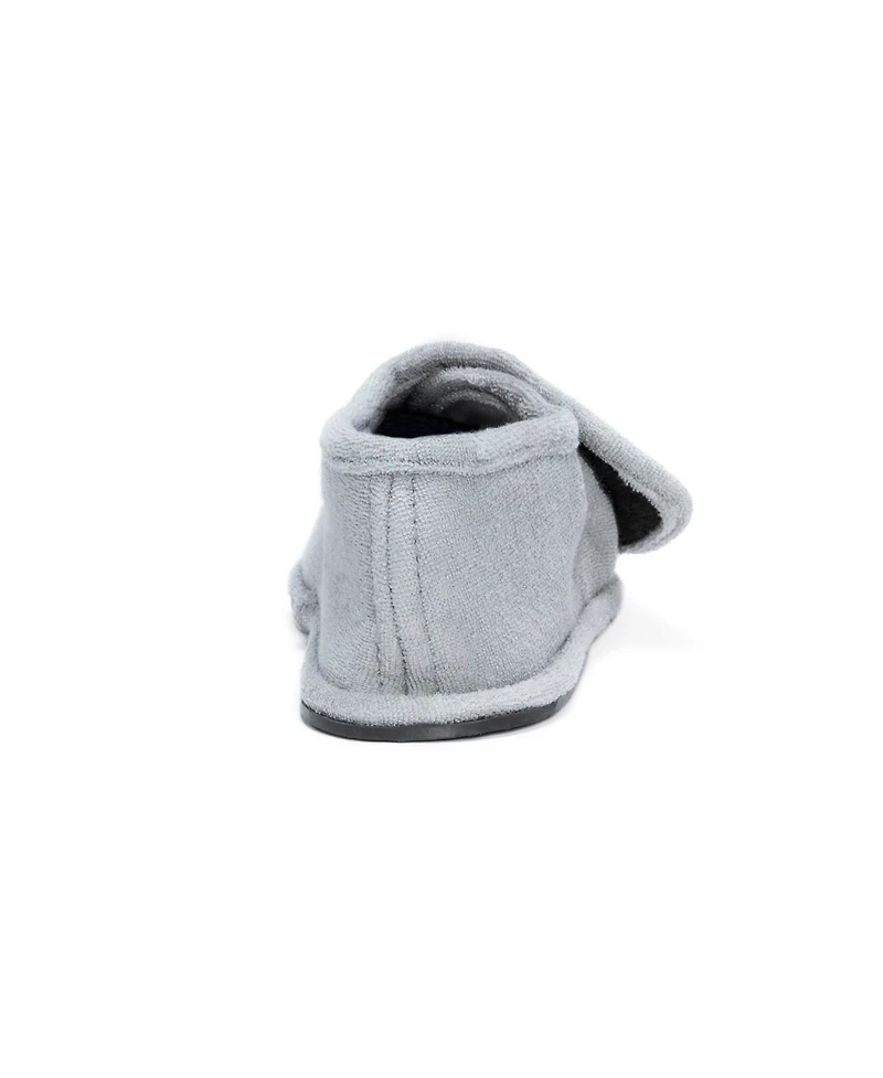 Muk Luks Men's Terry Open Toe Velcro Slippers