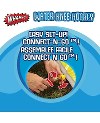 Wham-o Slip N Slide Water Knee Hockey Goals Set for Lawn Backyard