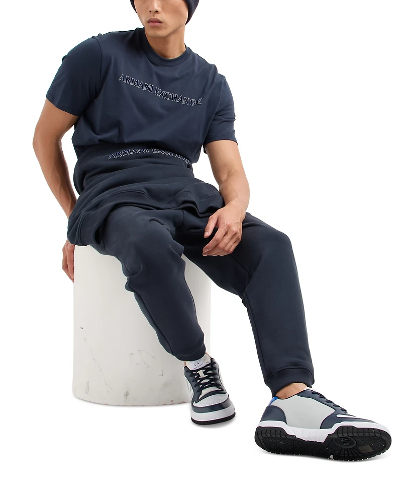 A|X Armani Exchange Men's Tonal Logo Print T-Shirt