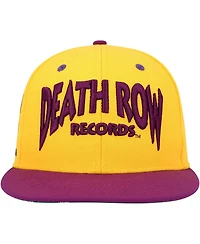 Lids Men's Gold Death Row Records Paisley Fitted Hat
